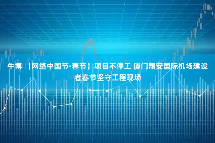 牛博 【网络中国节·春节】项目不停工 厦门翔安国际机场建设者春节坚守工程现场